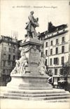 CPA Marseille Monument Pierre Puget 