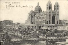 CPA Marseille la cathedrale 