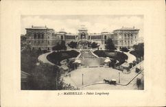 CPA Marseille palais Longchamp 