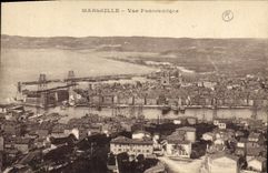 CPA Marseille vue panoramoque 