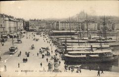 CPA Marseille Quai de la Fraternite
