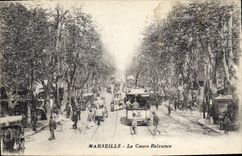 CPA Marseille le Cours Belsunce Tramway 