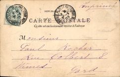 CPA Marseille un coin du parc Borely 