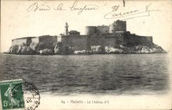 CPA Marseille le chateau d'If 