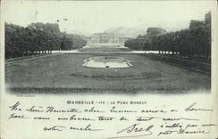 CPA Marseille le parc Borely 