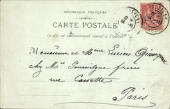 CPA Marseille le parc Borely 