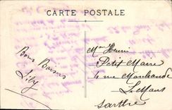 CPA Marseille le chateau d'If Bateau