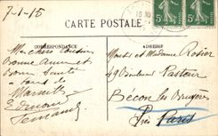 CPA Marseille le chateau d'If 