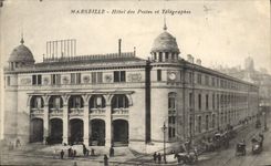 CPA Marseille hotel des Postes et Telegraphes 