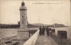 CPA Marseille le Phare St Marie 