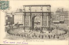 CPA Marseille la Porte d'Aix 