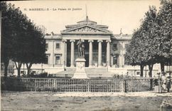 CPA Marseille le palais de Justice 