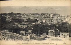 CPA Marseille le Quartier d'Endoume et les Iles 