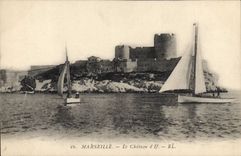 CPA Marseille le chateau d'If Bateau