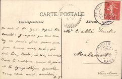 CPA Marseille le chateau d'If Bateau