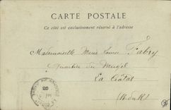 CPA Marseille Perspective de la Rue de la Republique Tramway