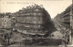 CPA Marseille Rue de la Republique 