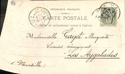 CPA Marseille la Rue de la Republique Tramway