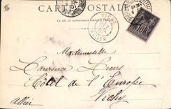 CPA Marseille la Rue de la Republique Tramway