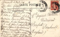 CPA Marseille Rue de la Republique Tramway  