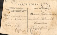 CPA Marseille Rue de la Republique Tramway  