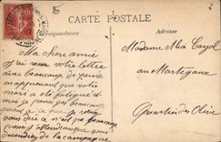 CPA Marseille Rue de la Republique Tramway  