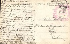 CPA Marseille Rue de la Republique Tramway  