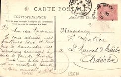 CPA Marseille la Rue de la Republique Tramway  