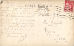 CPA Marseille le Quai du Port et la Rue de la Republique Tramway  