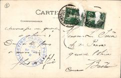 CPA Marseille Rue de la Republique Tramway  