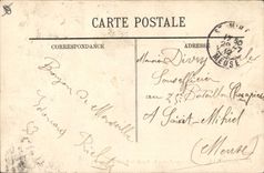 CPA Marseille le Quai du Port et la Rue de la Republique Tramway  