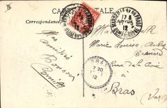 CPA Marseille Rue de la Republique Tramway  