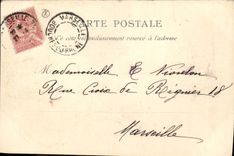 CPA Marseille Entree du Vieux Port Bateaux
