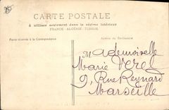 CPA Marseille la sortie du Vieux Port 