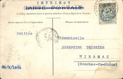 CPA Marseille Notre Dame de la garde vue prise du Vieux Port Bateaux