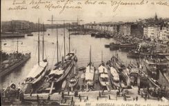 CPA Marseille le Vieux Port Bateaux