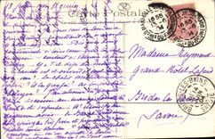 CPA Marseille Entree du Vieux Port Bateaux