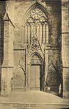CPA Colmar Eglise St Martin Portail 