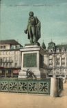CPA Strasbourg statue de Kleber 