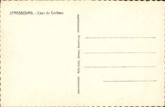 CPA Strasbourg cour du Corbeau 