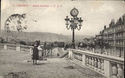 CPA Valence Avenue Gambetta 