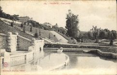 CPA Valence parc Jouvet 