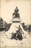 CPA Valence le Monument d'Emile Augier 