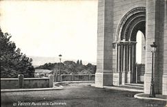 CPA Valence Parvis de la Cathedrale 