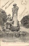 CPA Valence Monument Louis Gallet 