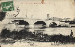 CPA Valence Le Pont sur le Rhone