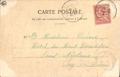 CPA Die Drome la Porte St Marcel 