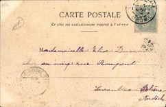 CPA Valence le Pont suspendu 