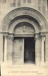 CPA Valence Porte de l'Eglise Saint Jean 