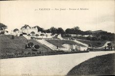 CPA Valence parc Jouvet Terrasse et Belvedere 